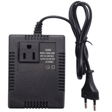 300W 220/240V naar 110/120V AC reisspanningstransformator EU-stekker