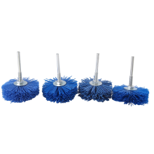 4 stuks 80x30x6mm boor schuurdraad slijpschijf nylon borstel voor houten meubels mahonie afwerking