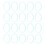 20pcs Plastic Rings Transparent Flexible Loose 4