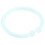 20pcs Plastic Rings Transparent Flexible Loose 15