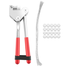 Tang 20 stuks 10x5mm verzegelde bonen verzegeldraad loodzegeltang schuifmaat voor watermeter antidiefstal