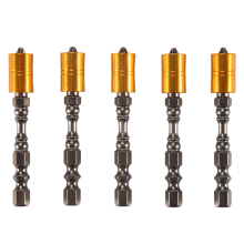 5 stuks sterke magnetische schroevendraaierbitset 65 mm elektronische bits voor gipsplaatschroevendraaier