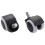 50 mm bureaustoelwielen - set van 5 zwart-wit 7