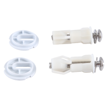 Toiletbril Scharnieren Schroeven WC Gat Bevestiging Eenvoudige Installatie 2-Pack