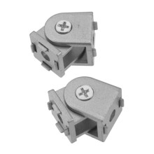 2 stuks aluminiumlegering draaipuntverbinding voor extrusieprofiel 2020-serie flexibel