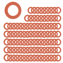 100 stuks tuinslangringen siliconen rubberen afdichtingen O-ringen zachte pakkingfittingen voor 3/4 inch