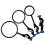 Labstandaardondersteuning Retortringset en klemhouder (set van 4 stuks) 7