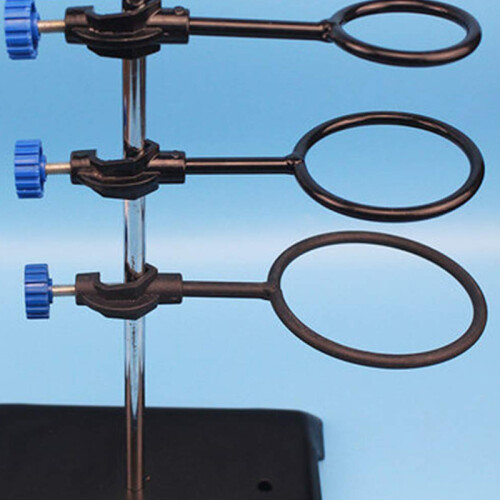 Labstandaardondersteuning Retortringset en klemhouder (set van 4 stuks) 1