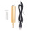 Mini elektrische boormachine, handzame micro-USB boormachine, professionele hand met 3x bits 8