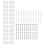22 sets spiegelhouderclips, set van kristalheldere plastic clips en glashouders 8
