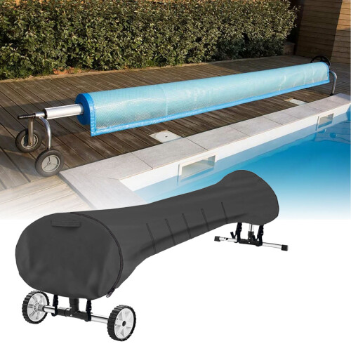 Pool-Solarradabdeckung 4,87 m (16 ft) Wasserabweisendes Oxford-Gewebe 2