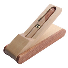 Klassieke signeerpen met etui Handgemaakte houten vintage editie voor handtekening of zakelijk exclusief gebruik