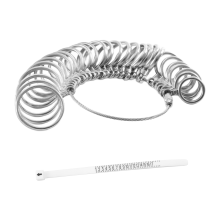 0-13 Ringmaat Meetgereedschapset Metalen Maatmeters Vinger & Doorn
