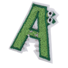 Cartoon Kleur Schattig Alfabet Strijken op Letter Patch Biker Applicatie Patches voor Kleding Baby Stoffen Sticker Borduurwerk