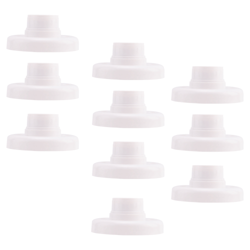 10 stuks E27 kunststof schroeflamphouder ronde lampfitting adapter 2