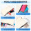 50 stuks canvas rits etui cosmetische blanco DIY knutsel school 6