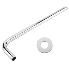 Douchearm, wandgemonteerd, verlengstang, roestvrijstalen buis, plafondaccessoire voor kamer