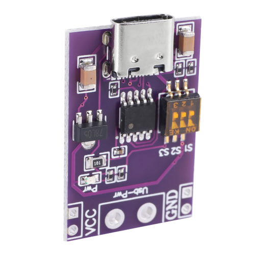 Type-C QC AFC PD2.0 PD3.0 naar DC Spoof snellaadtriggerdetector USB-PD notebookvoeding wisselbordmodule 1