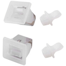 4 stuks geschikt voor 306436 279570 drogerdeurvergrendelingsset, kleding