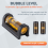 3 stuks magnetische waterpas scope waterpas waterpas gereedschap 5