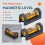 3 stuks magnetische waterpas scope waterpas waterpas gereedschap 7