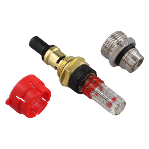 RVS verdeelstuk ter vervanging van de flowmeter voor vloerverwarming Waterafscheider Accessoires 2