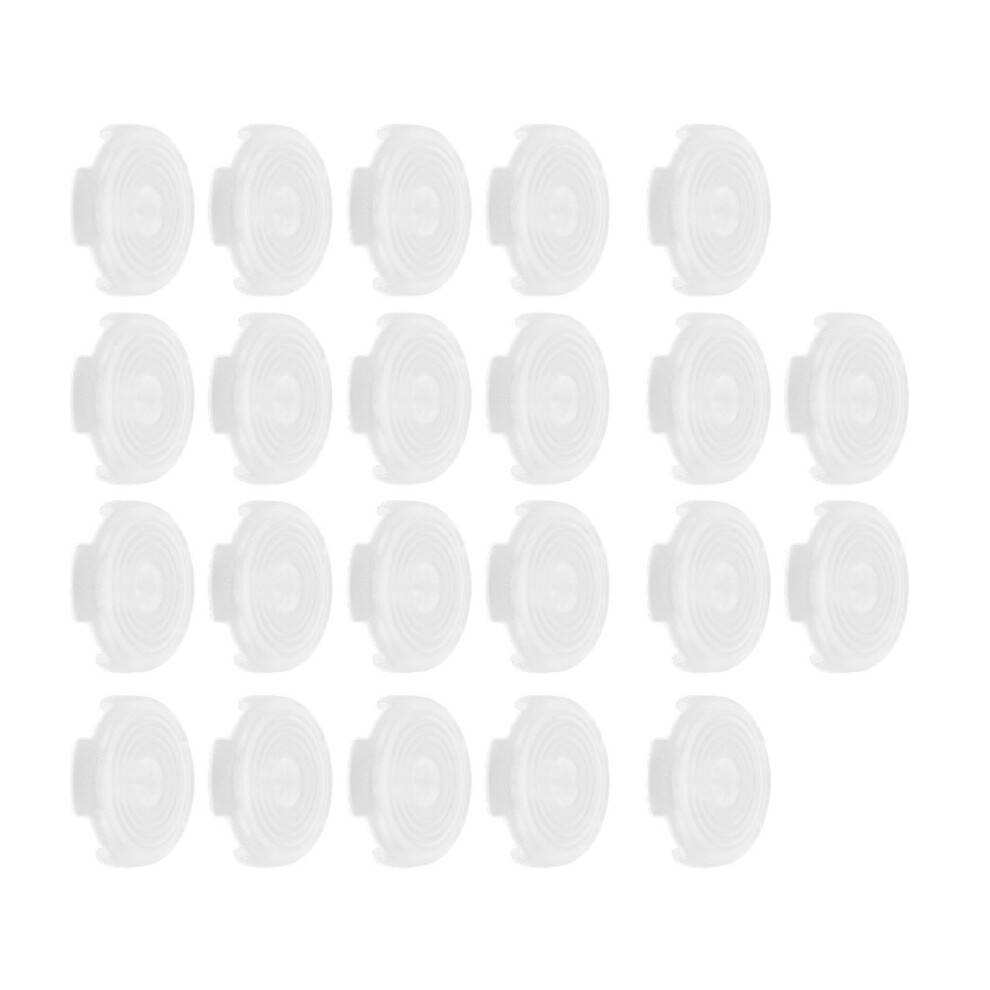 18Pcs Transparent Abs Keycap Set For Cross Switches, 20.2Mm 9381331104621