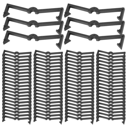 100 stuks plastic pegboard haakslot display opbergrek 2