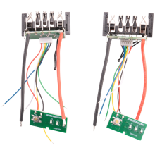 2 stuks Li-ion batterij PCB-oplaadbeveiligingsprintplaat voor 18V 20V DCB201