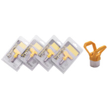 5 stuks omkeerbare airless verfspuitkoppen met tipbescherming, spuitmachine en spuitonderdelen (215 315 417 523)