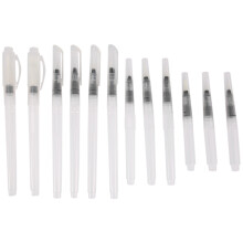 Set van 12 aquarelpenselen, aquarelverfpennen, markers op waterbasis, oplosbaar kleurpotlood