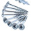 100 stuks houtbewerking 32 mm pocketgatschroeven PH2 zelftappende schroefkop voor mal 8