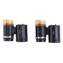 2 stuks 60X mini-zakmicroscoop met 3 lampen, juweliersloep, draagbaar vergrootglas voor handgemaakte sieraden