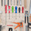 4-delige multitoolhouders, schroevendraaierhouder, multi-ring gereedschapsorganizer, rekken, pegboardaccessoires 5