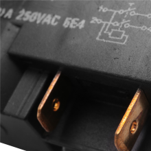 250V 16A IP54 Start-stopschakelaar, geen spanningsvrijgave met nooddrukknop, elektromagnetisch aan/uit