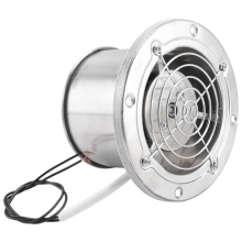4 inch buis roestvrijstalen afzuigventilator raamkanaal luchtventilatie ventilator toilet keukenventilator booster extractor