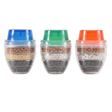 3 stuks actieve kool kraanfilter mondstuk water keukenkraan 5 lagen zuiveraar voor thuisgebruik