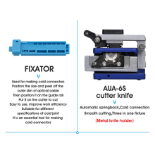 FTTH glasvezel-toolkit met Cleaver -70-+10DBm optische vermogensmeter visuele foutzoeker 10Mw