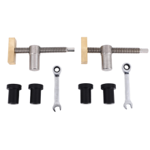 Houtbewerkingsbankklemmen met stopsets, klemklembevestiging, bankschroef, timmermansgereedschap (20 mm) B