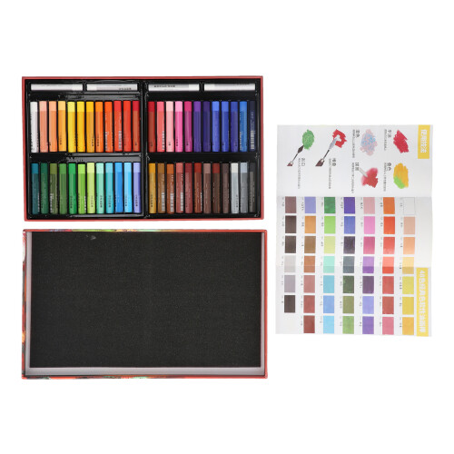 Soft Oil Pastels 48 Colors Professional Drawing