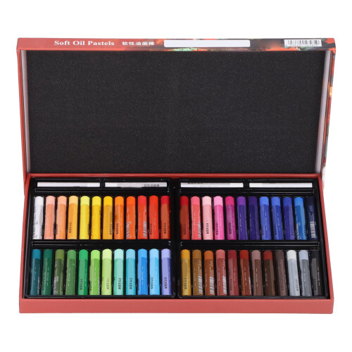 Soft Oil Pastels 48 Colors Professional Drawing 2