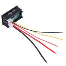 6 stuks digitale voltmeter ampèremeter DC 100V 10A blauw rood LED stroom spanningsmeter tester dubbel displaypaneel voor auto's