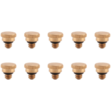 10 stuks 10/24 schroefdraad messing nevelsproeierplug lage druk verneveling voor buitenkoelsysteem