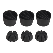 6 stuks gespleten bekers voor het gieten van verf, 3 bloemengieten, acrylhars mengen, doe-het-zelfgereedschap