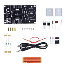 1 set mini-spoelkit 15W muziekplasmaluidspreker draadloze transmissiemodel DC 15-24V doe-het-zelfkits