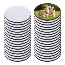35 stuks ronde sublimatie onderzetters, bekermat, warmteoverdracht onderzetters