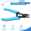 VCFS-33 Drie-poorts glasvezelstriptang FTTH-gereedschap Optische draadstripper 6