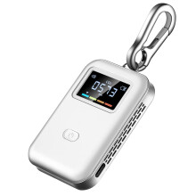 Mobiele CO2-monitor NDIR-sensor Koolstofdioxidedetector Indoor Testing Manager met haak