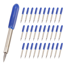 50 stuks vervangende Deep Point-mesjes, compatibel met Explore Air/Air 2/Air 3/, Cut Blade