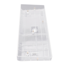 Kunststof behuizing voor 60% mechanisch toetsenbord. Past op de meeste Mini GH60 A60 DZ60 XD60 transparant
